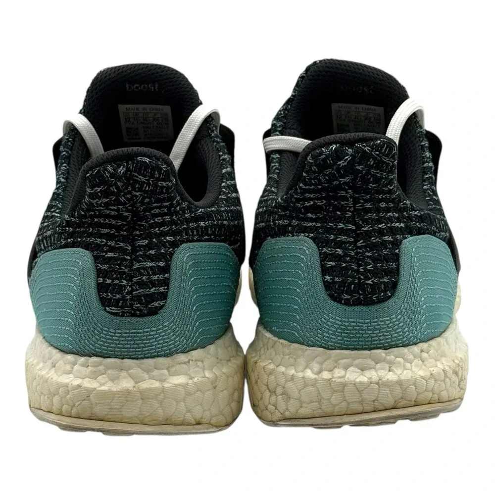 adidas Parley x UltraBoost 4.0‎ Men's Size 12 Black Teal Running Shoes CG3673